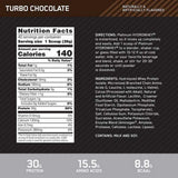 ออพติมัม นูทริชั่น แพลทินัม ไฮโดร เวย์ - เทอร์โบ ช็อคโกแลต (1.80 ปอนด์)