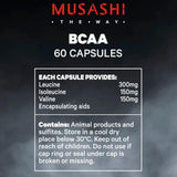 Musashi BCAA 600mg