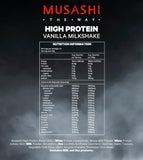 Musashi High Protein - Vanilla Milkshake