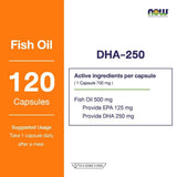 Now Foods DHA-250 DHA250/EPA125