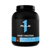 RULE1 100% Whey Protein - Chocolate Fudge (5 lb - 65 serving)