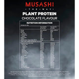 Musashi Plant Protein - Chocolate (900g)