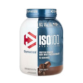 Dymatize ISO 100 Hydrolyzed 100% Whey Protein Isolate - Gourmet Chocolate (3 lb / 42 serving)