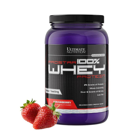 ULTIMATE NUTRITION Prostar 100% Whey Protein - Strawberry