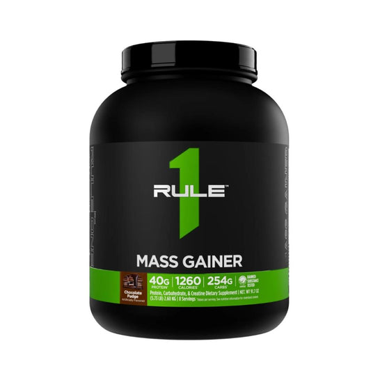 RULE1 Mass Gainer - Chocolate Fudge (5.73 lb / 8 serving)