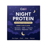CalX Night Protein Honey Yuzu flavor (10 sachets)