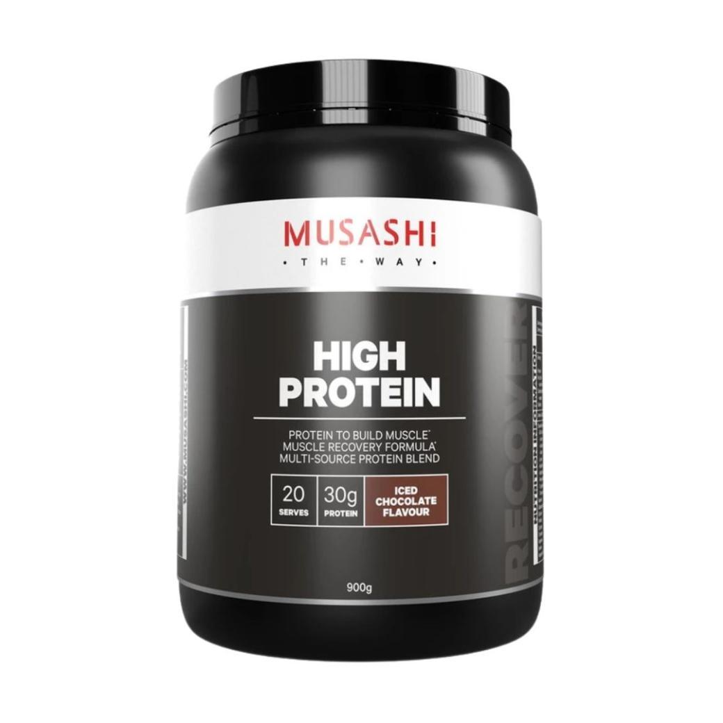 Musashi High Protein Chocolate Milkshake 900g 