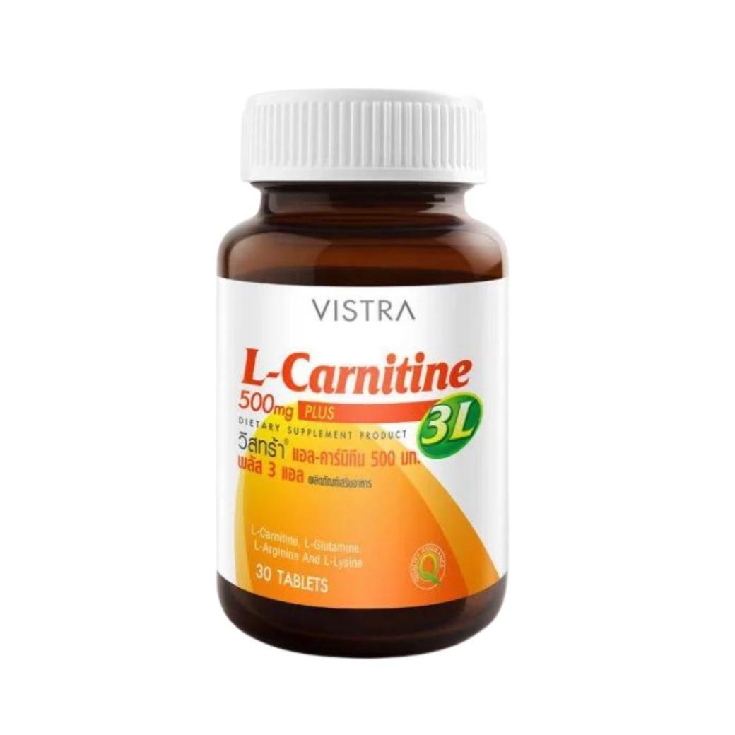 วิสทร้า แอล-คาร์นิทีน พลัส 3 แอล (30 เม็ด)