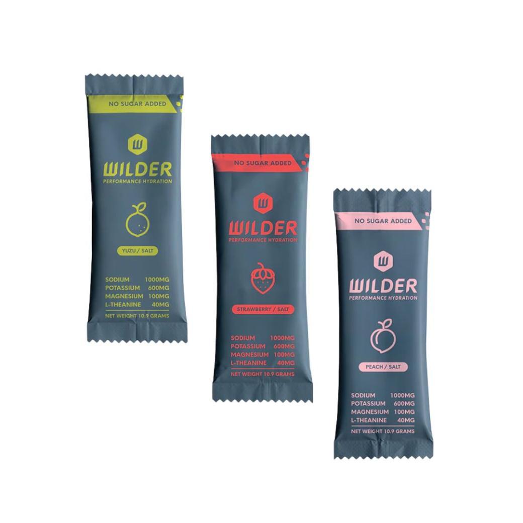 Wilder Multi Mineral Beverage (12 sachets)-Variety pack