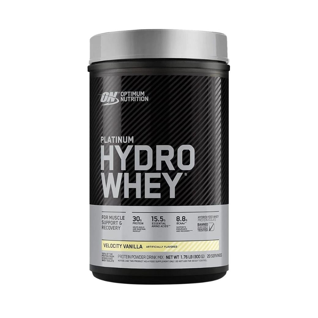 Optimum Nutrition Platinum Hydro Whey 800g (1.76 Lbs) - Velocity Vanilla