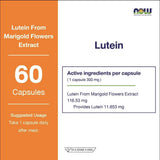 Now Foods Lutein 10 mg