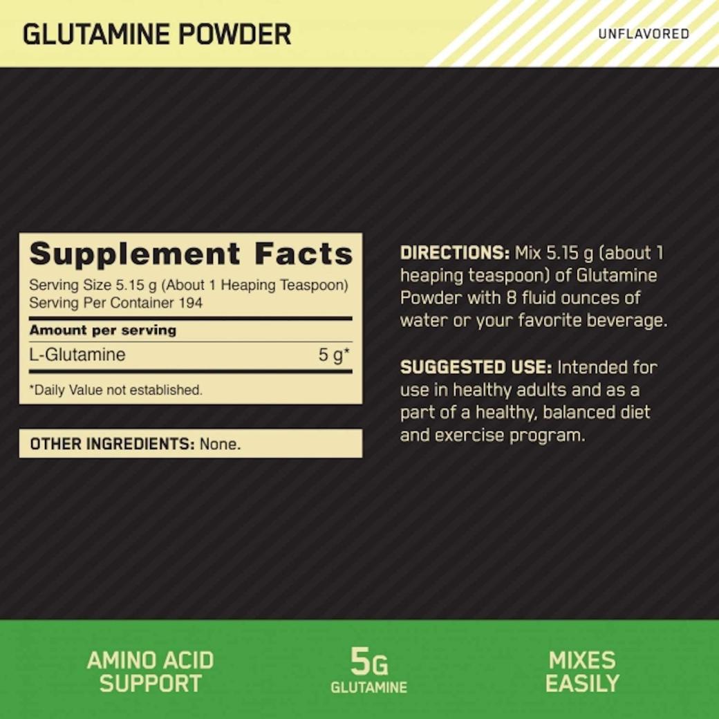 Optimum Nutrition Micronized Glutamine (300g)