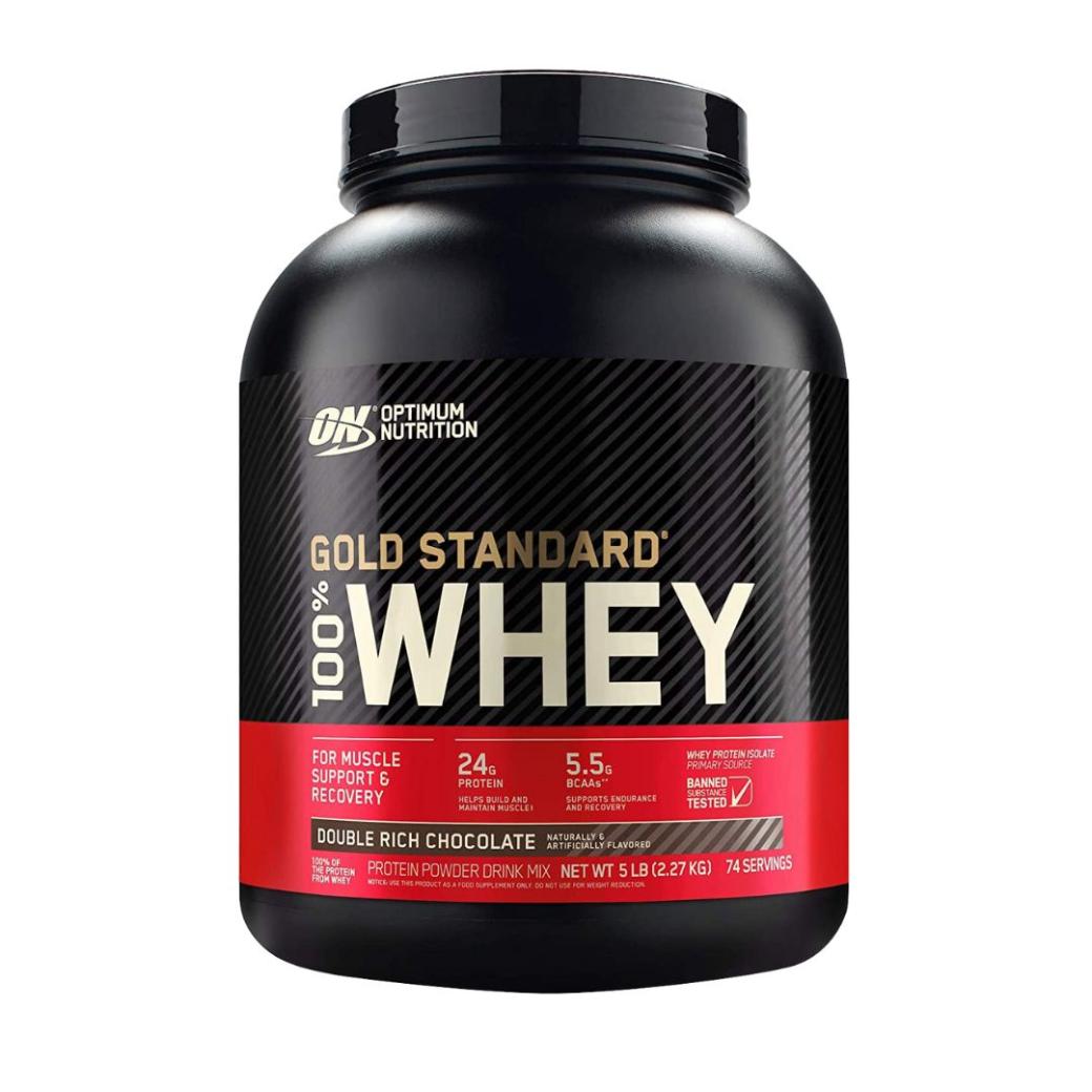 Optimum Nutrition Gold Standard Whey Protein (2.27kg / 5Lbs) - Rich Chocolate