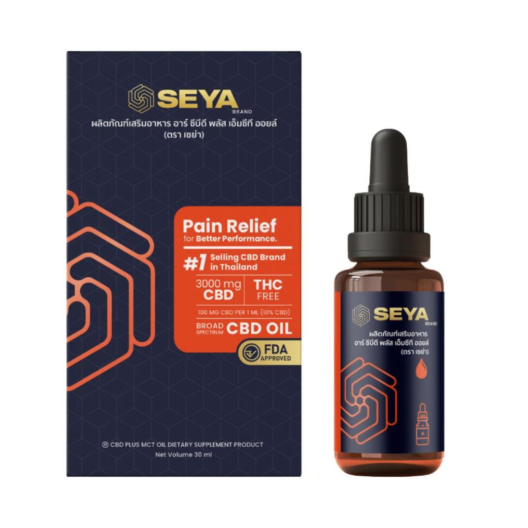 Seya Broad Spectrum Oil 3000 mg – Pain Relief