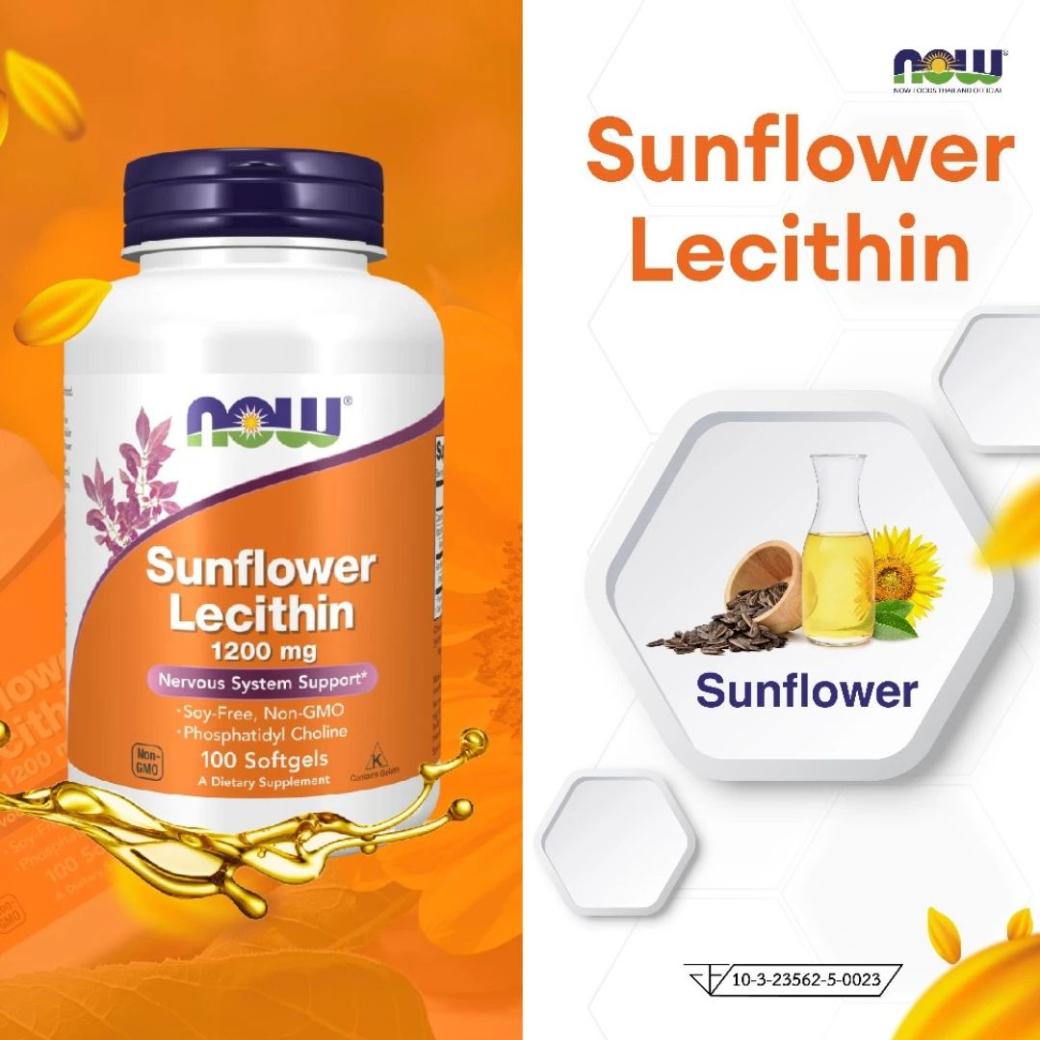 Now Foods Sunflower Lecithin