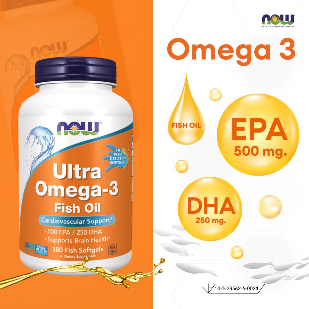 Now Foods Ultra Omega-3 500 EPA/250 DHA
