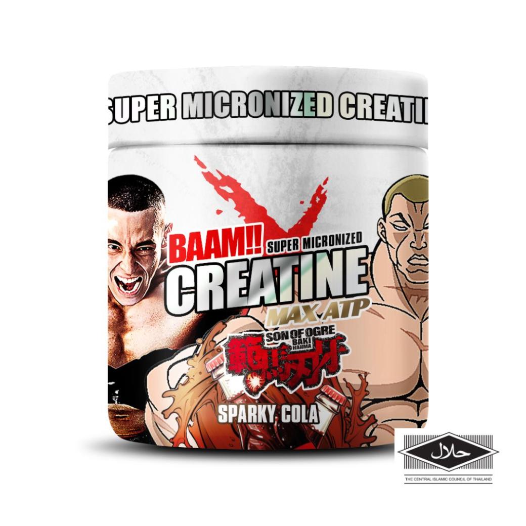 BAAM!! Creatine Max Atp 5000 Baki - Sparky Cola