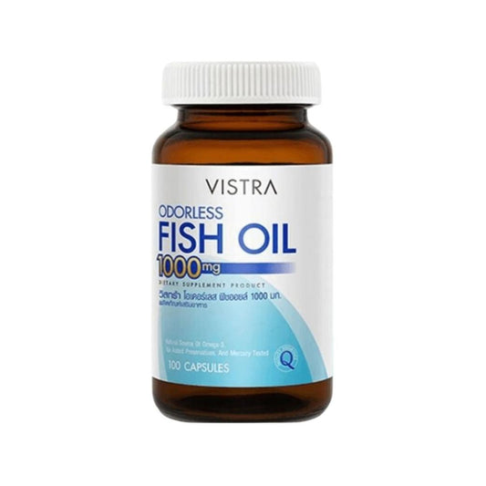 Vistra Odorless Fish Oil 1000 mg (100 Capsules)