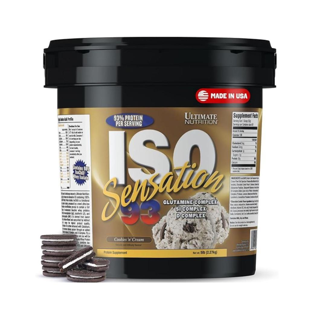 ULTIMATE Iso sensation 93 Whey Protein - Cookie and Cream