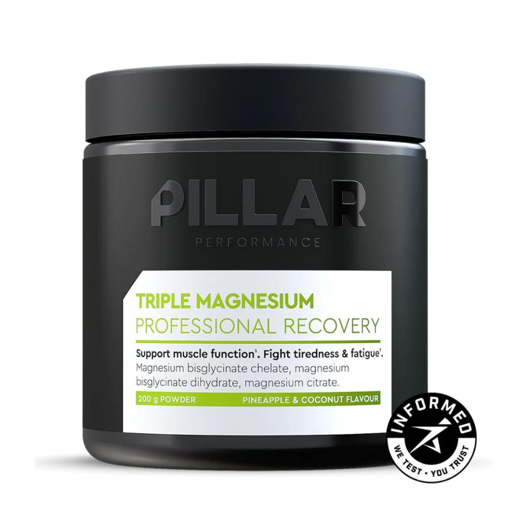 Pillar Performance Triple Magnesium Powder - Pineapple & Coconut