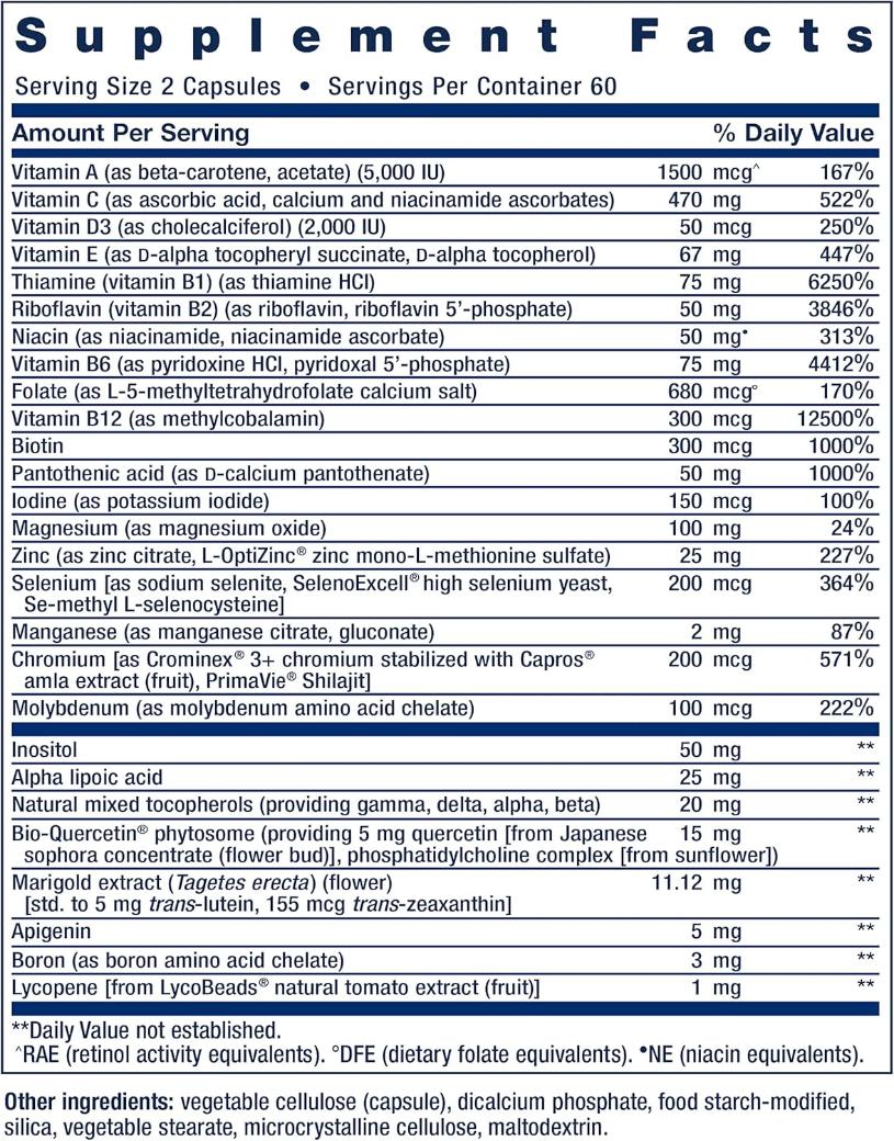 Life Extension Two Per Day Multivitamin
