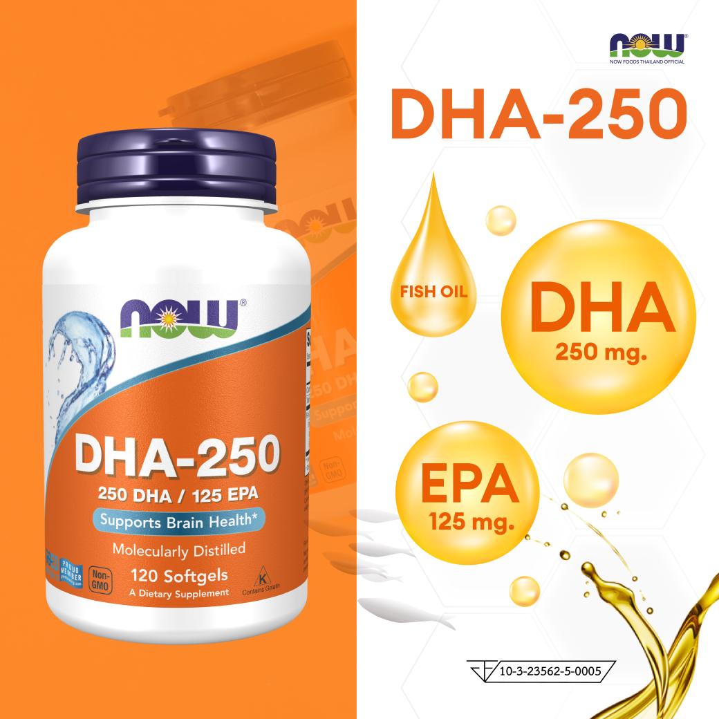 Now Foods DHA-250 DHA250/EPA125