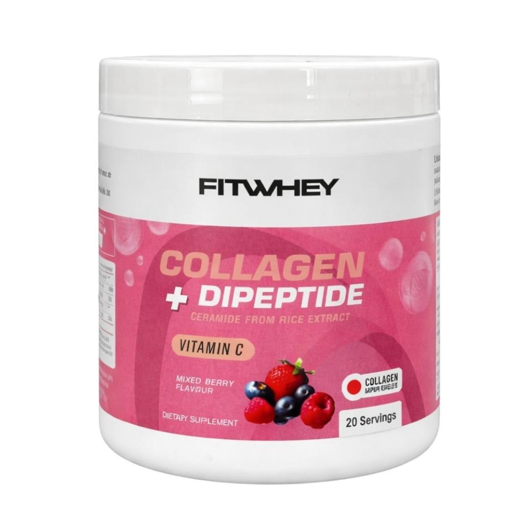 FITWHEY Collagen Dipeptide + Ceramide and Vitamin C