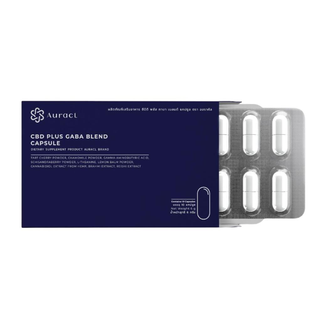 AuracL CBD Plus GABA Blend Capsule
