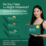 Vitals Core Test 100+ ค่าชี้วัดสุขภาพ | วิเคราะห์วิตามินและภาวะขาดสารอาหาร