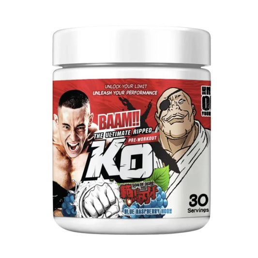 BAAM!! K.O. Pre-Workout - Blue Raspberry Hook