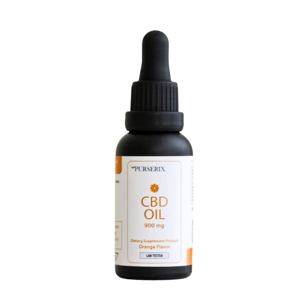 Purserix CBD Oil 900 mg - Orange Flavor