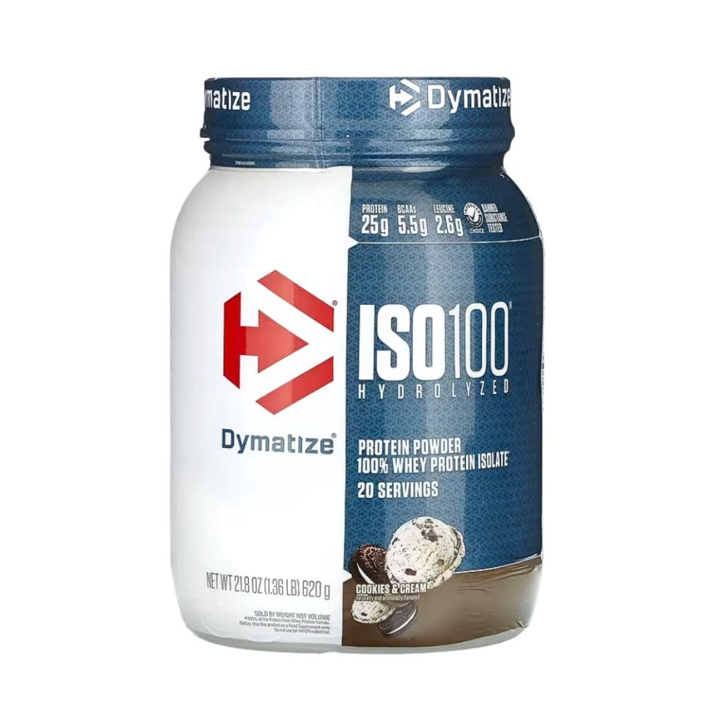 Dymatize ISO 100 Hydrolyzed 100% Whey Protein Isolate - Cookies & Cream
