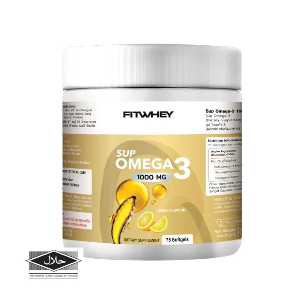 FITWHEY Super Omega 3 Fish oil 1000 mg