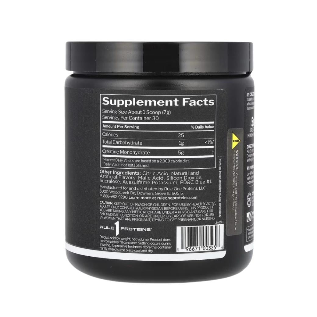 RULE1 Micronized Creatine - Blue Raspberry