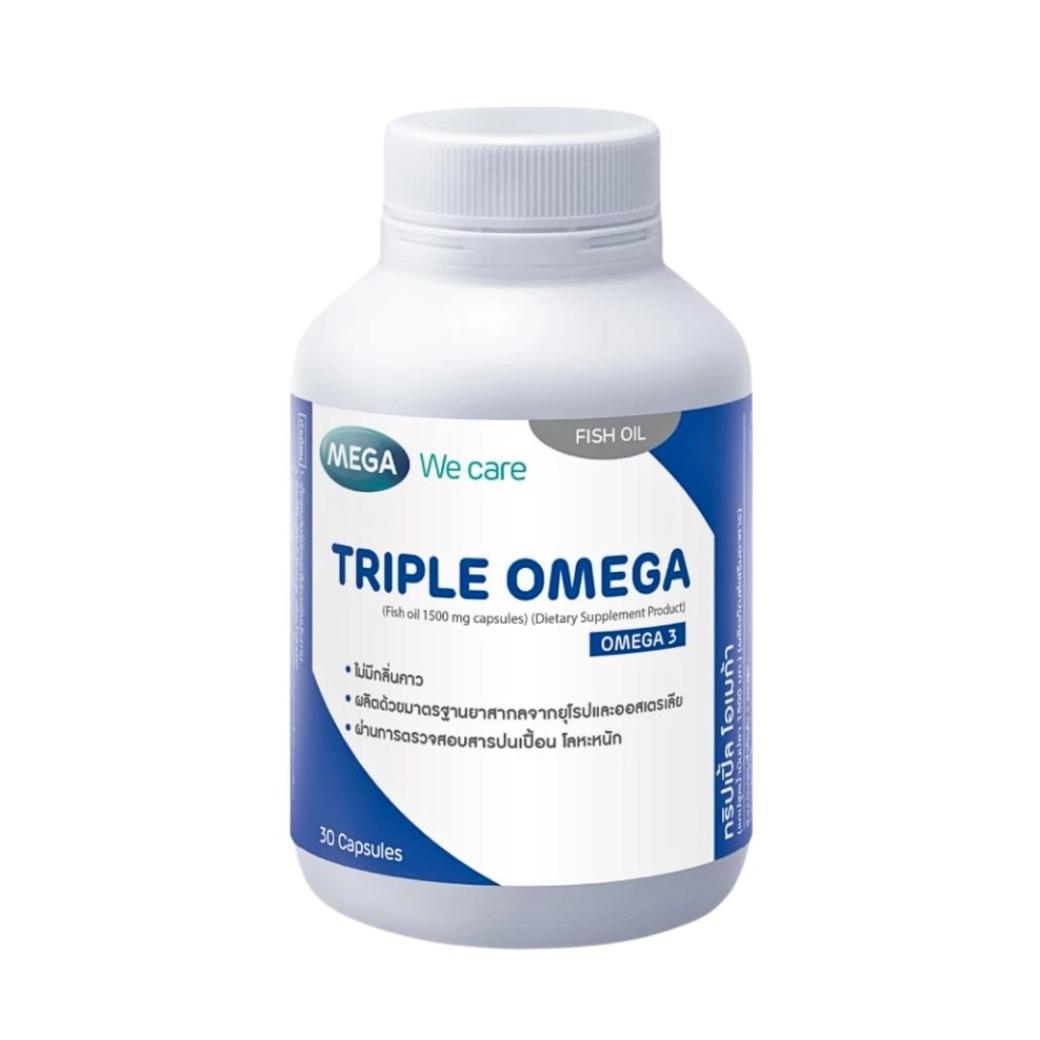 Mega we care Triple Omega Fish Oil 1,500 mg