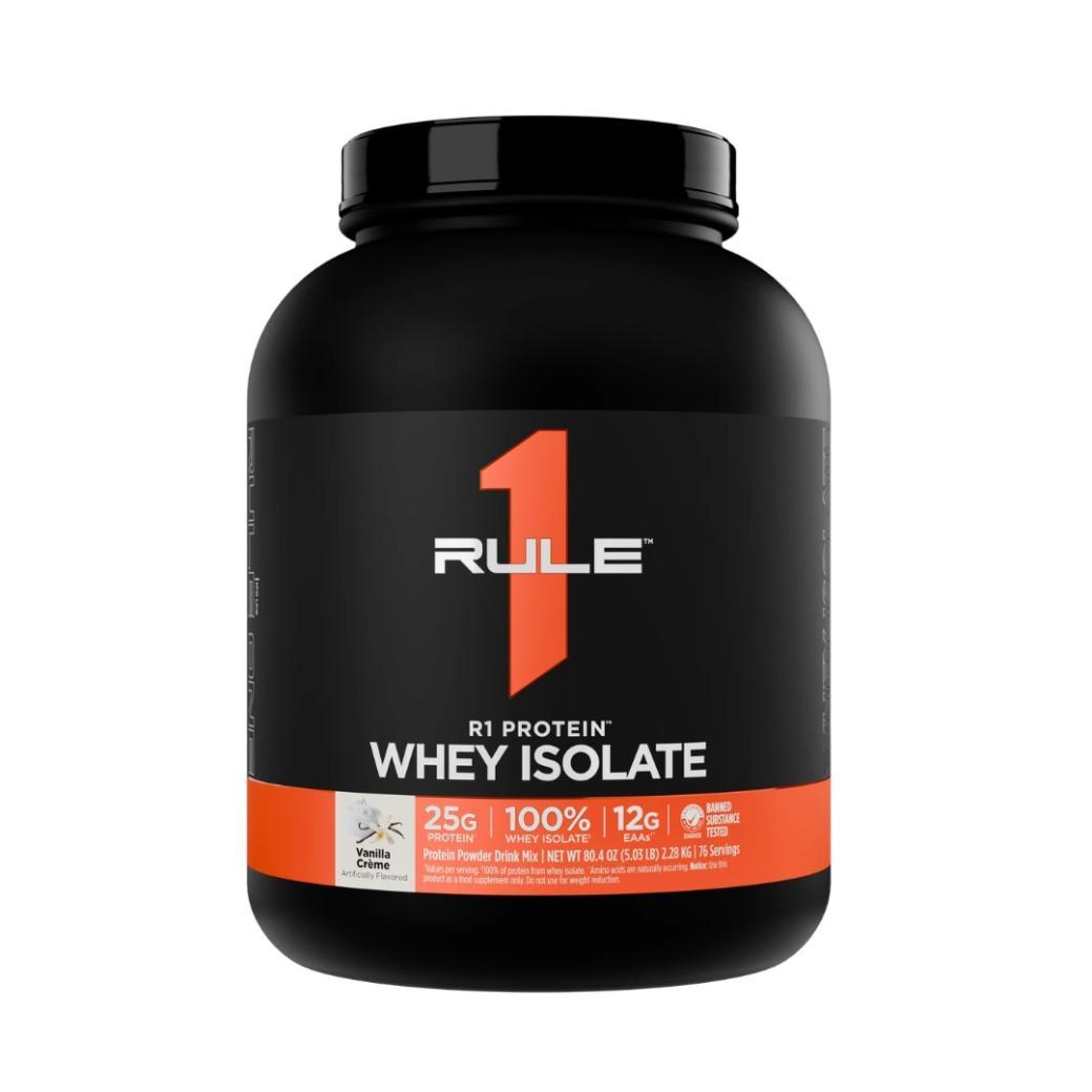 RULE1 R1 Protein Whey Isolate - Vanilla Crème