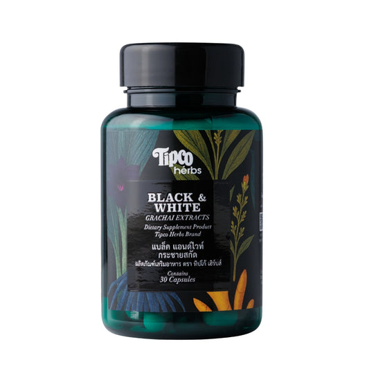 Tipco Black & White Garchai Extracts (30 Capsules)