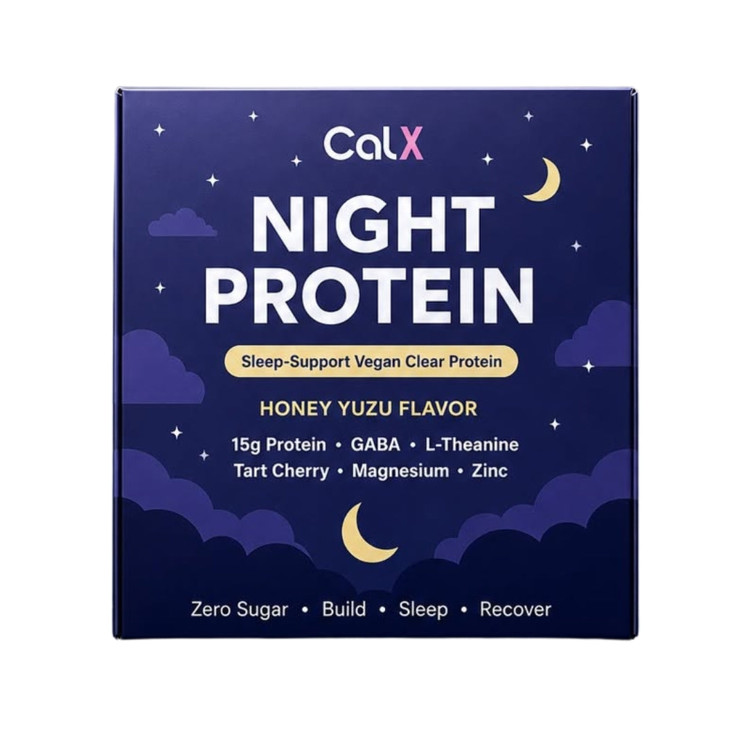 CalX Night Protein Honey Yuzu flavor (10 sachets)