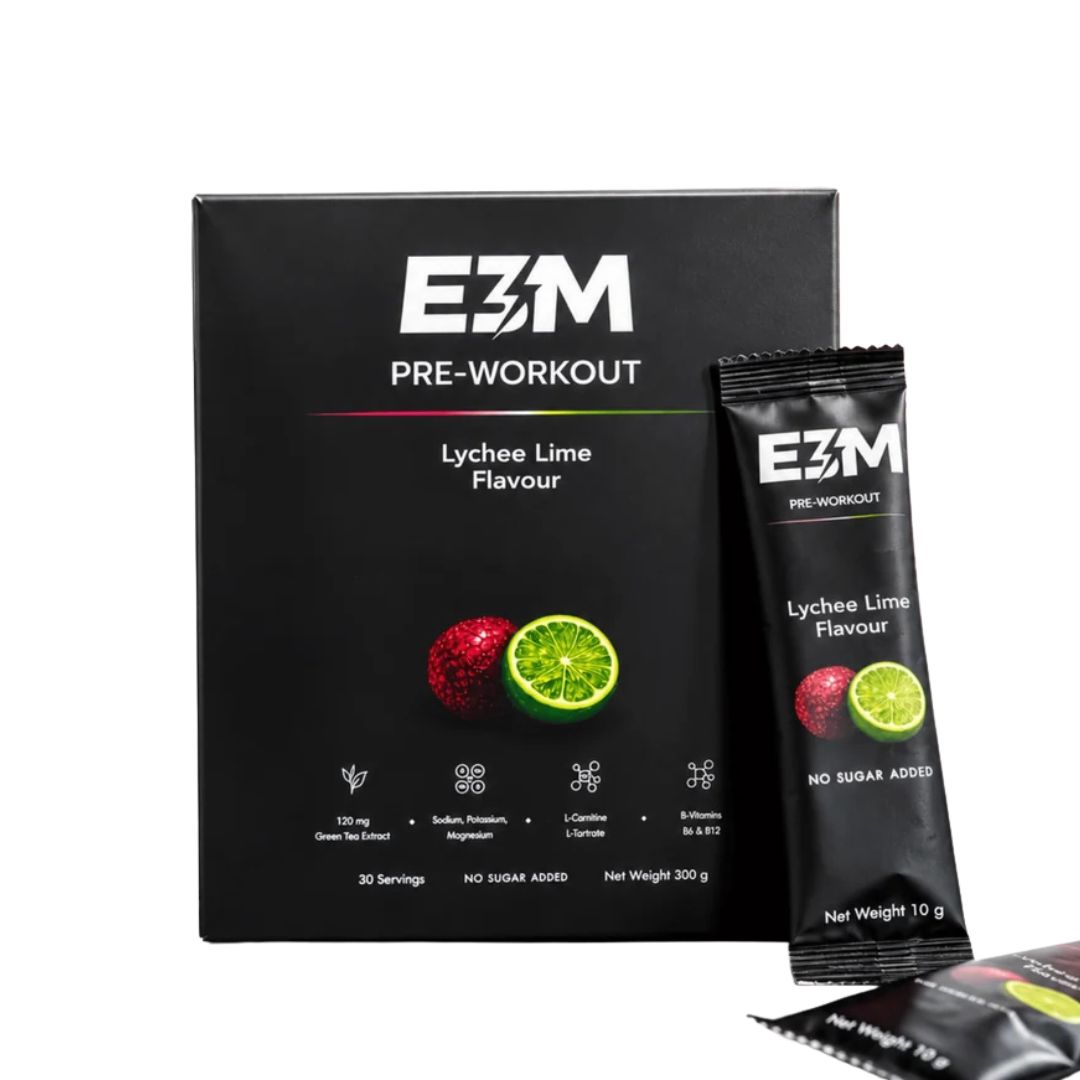E3m Pre-Workout - Lychee Lime Flavour