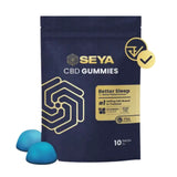 Seya CBD Gummies 45g.(4.5g x 10piece)-Blueberry Flavour