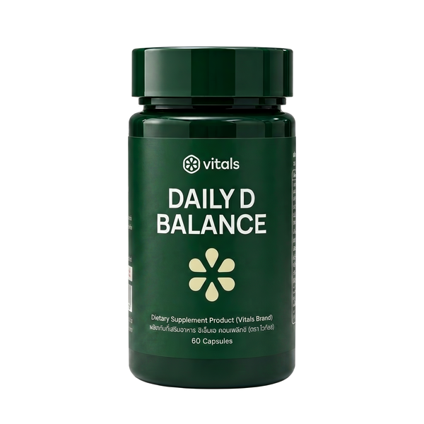 Vitals Daily D3 + K2 Balance (60 capsules)